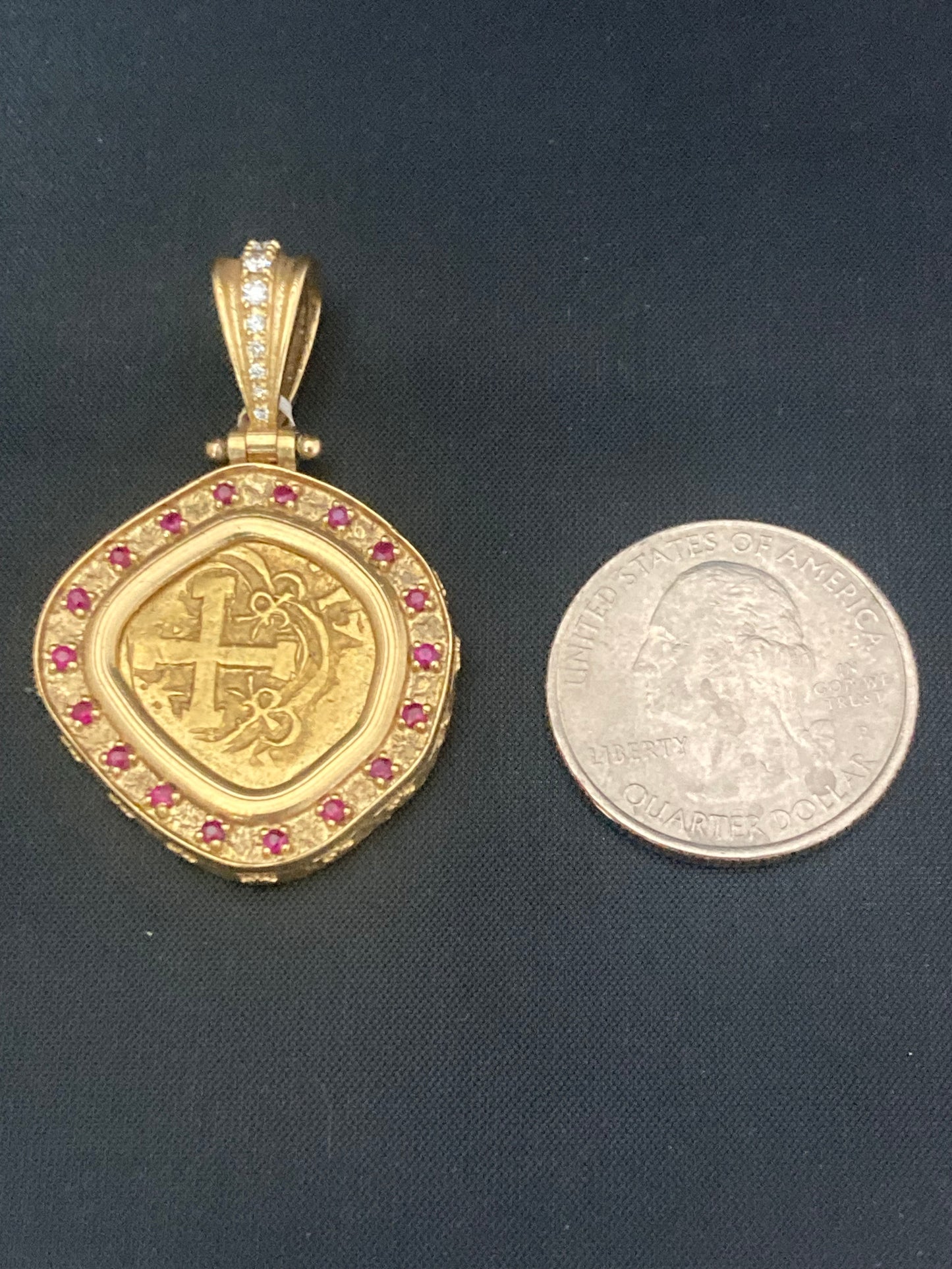 Gold Colombia 2 Escudos