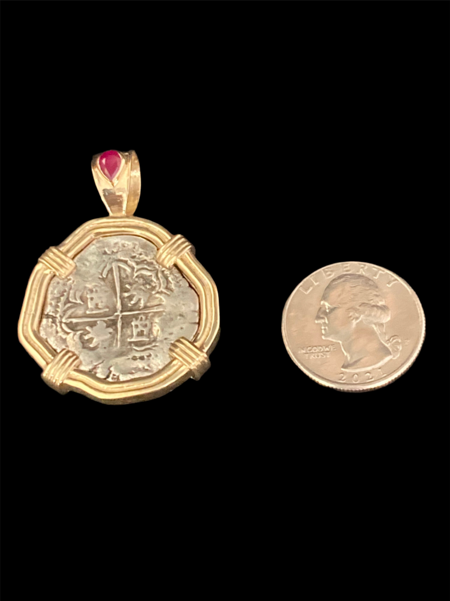 Grade 2 - 2 REALE Atocha Coin