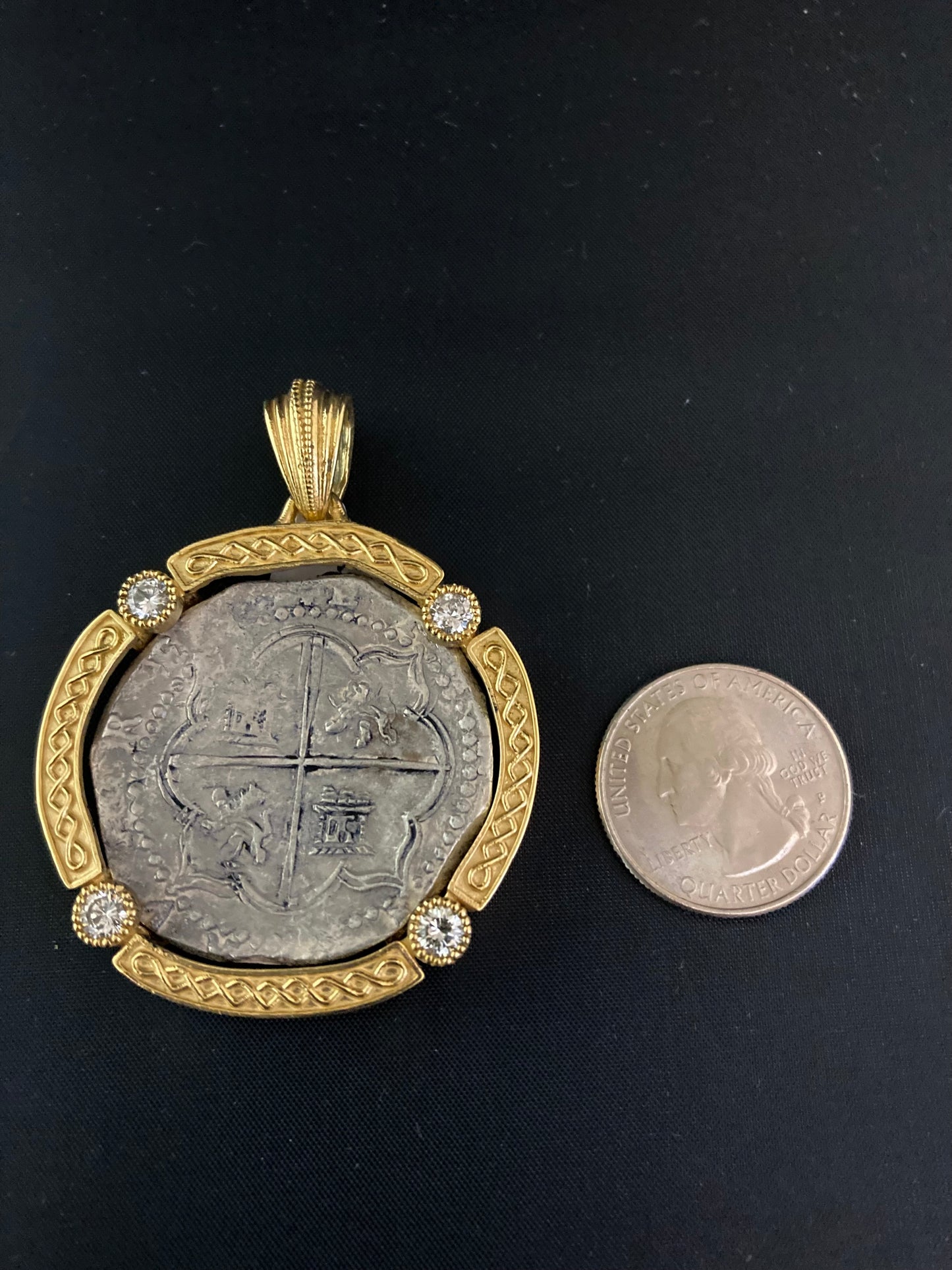 Historic piece of eight "Atocha Era"