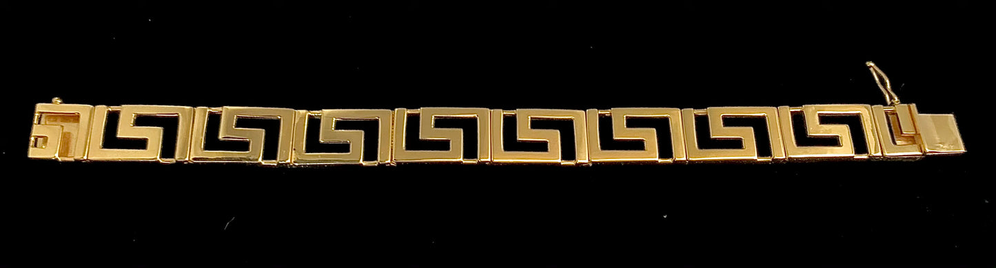 "Greek Key" Bracelet