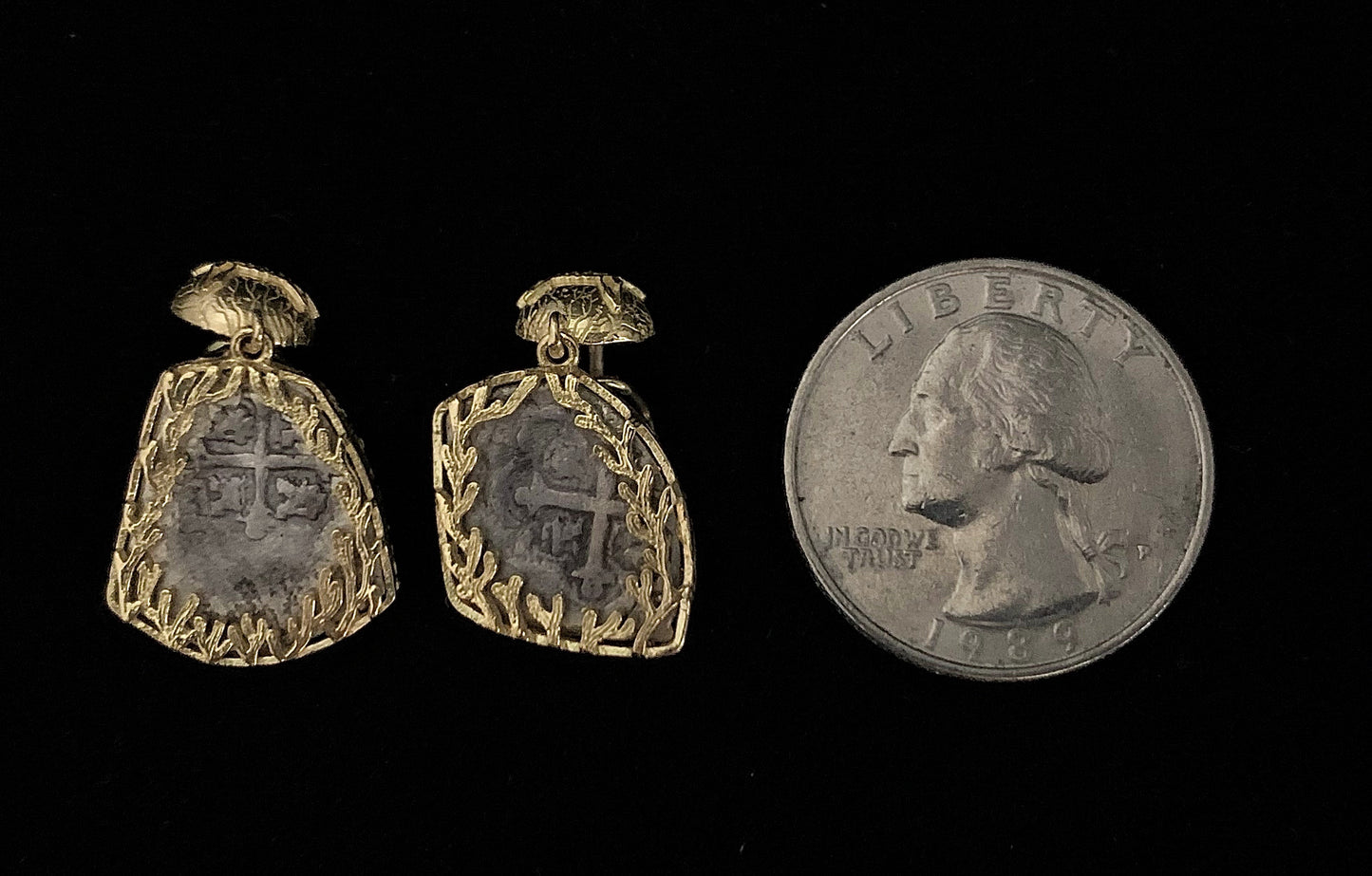 1/2 Real Mexico City Earrings