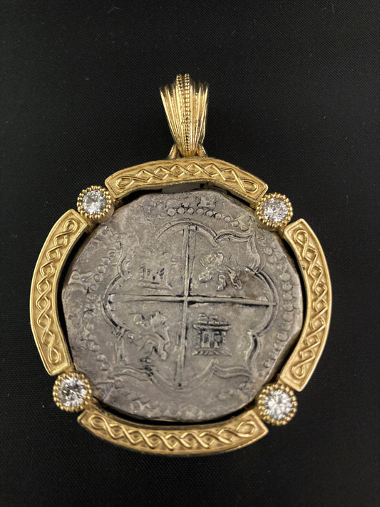 Historic piece of eight "Atocha Era"