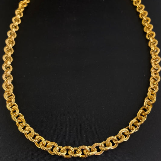 14K Gold "Money Chain" 7mm