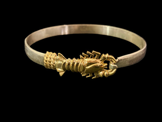 Two-Tone Lobster Bracelet